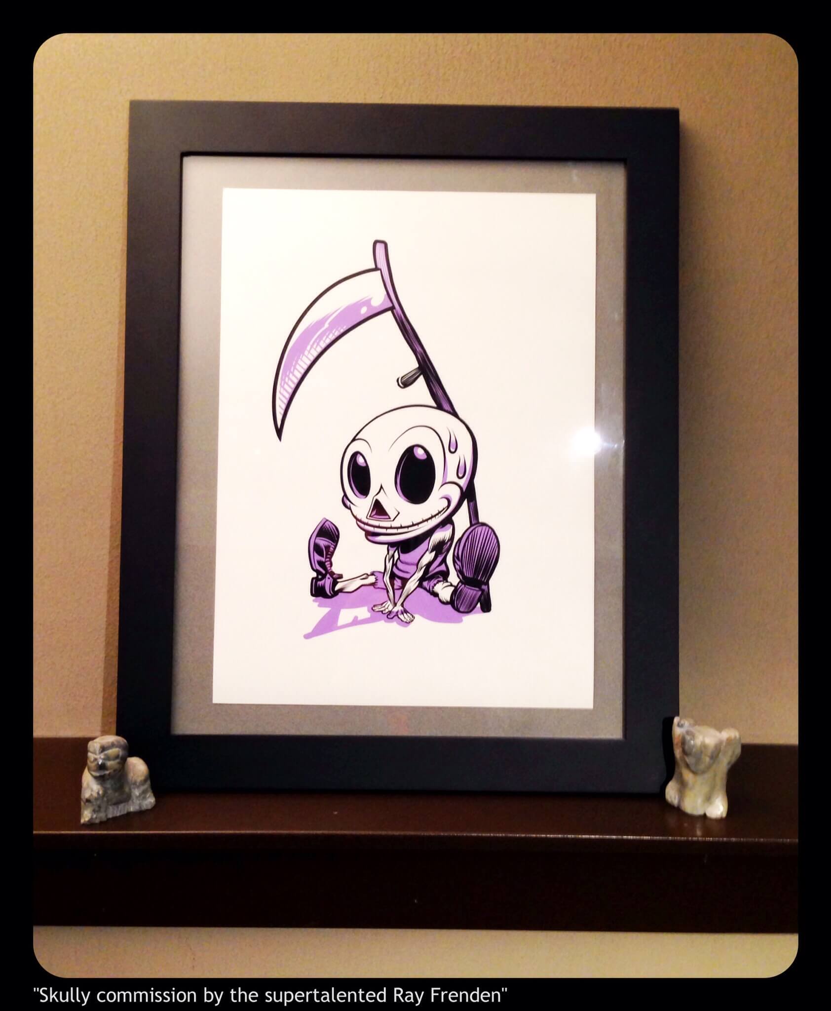 Skully commission by Ray Frenden